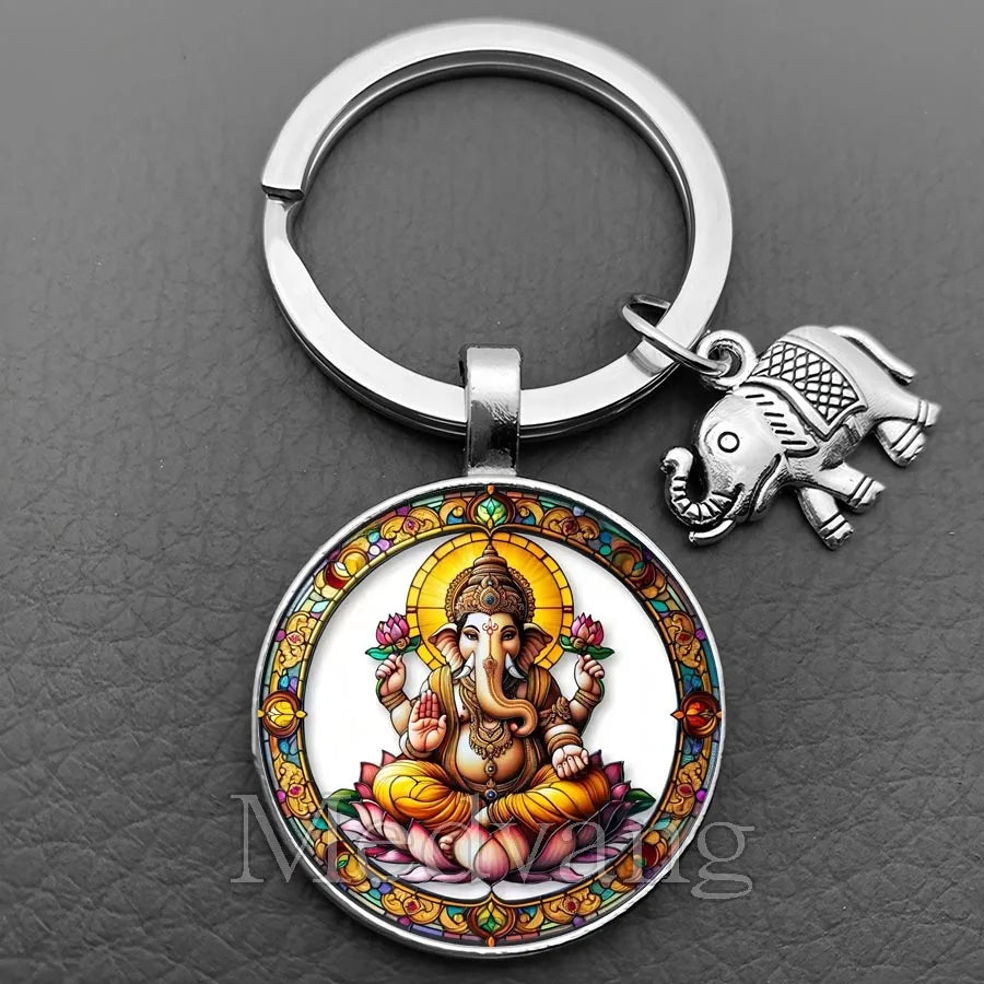 Fortune Elephant Ganesha Charm