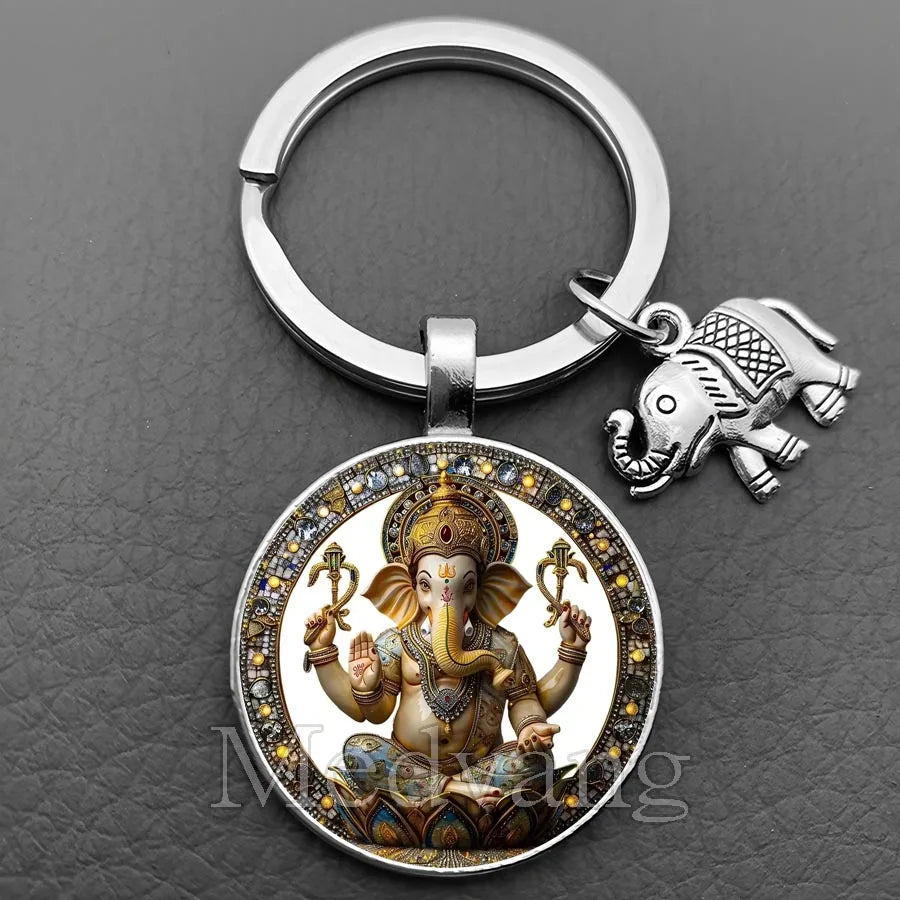 Fortune Elephant Ganesha Charm
