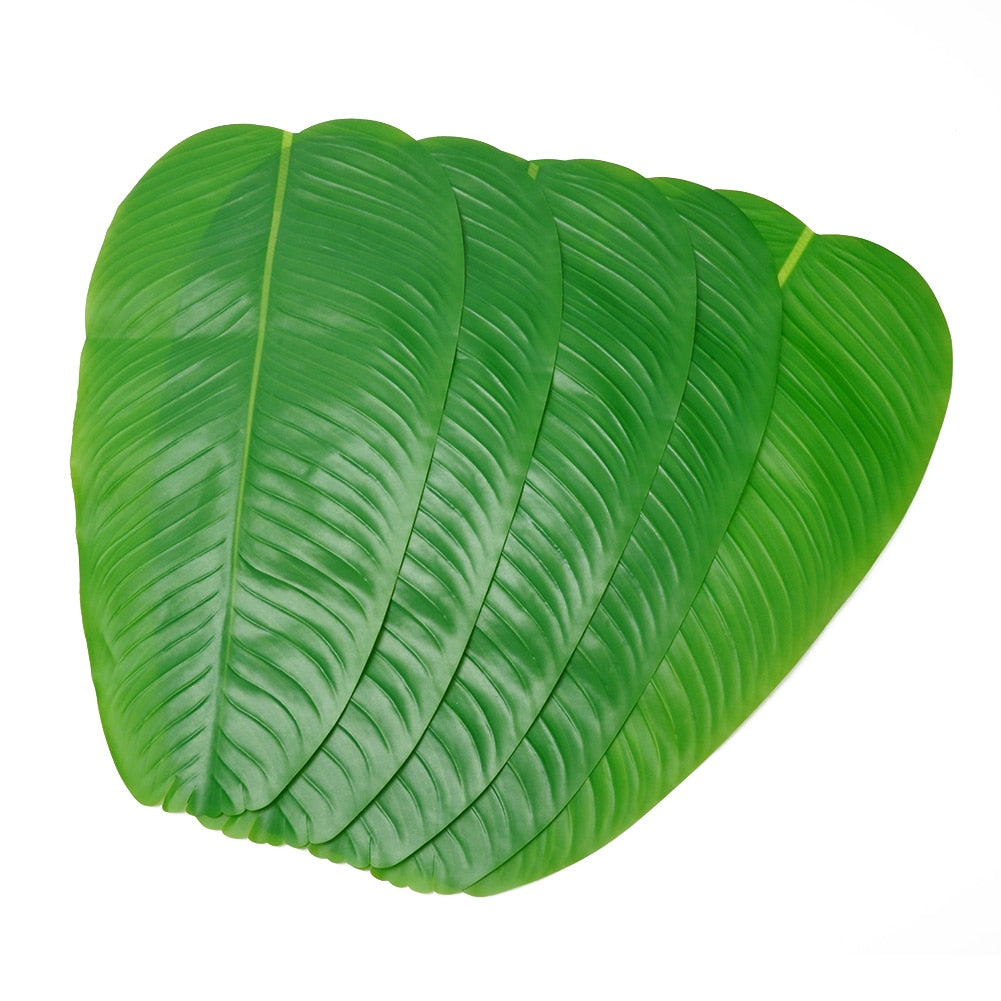 Artificial Banana Leaves- 5Pcs