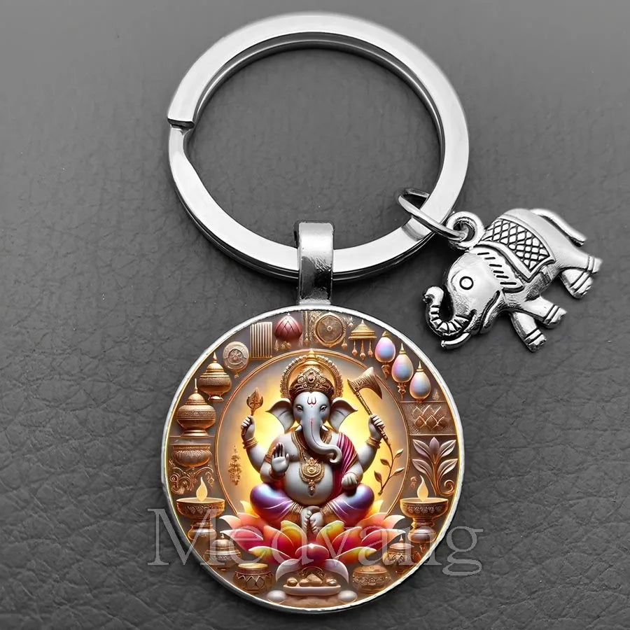 Fortune Elephant Ganesha Charm