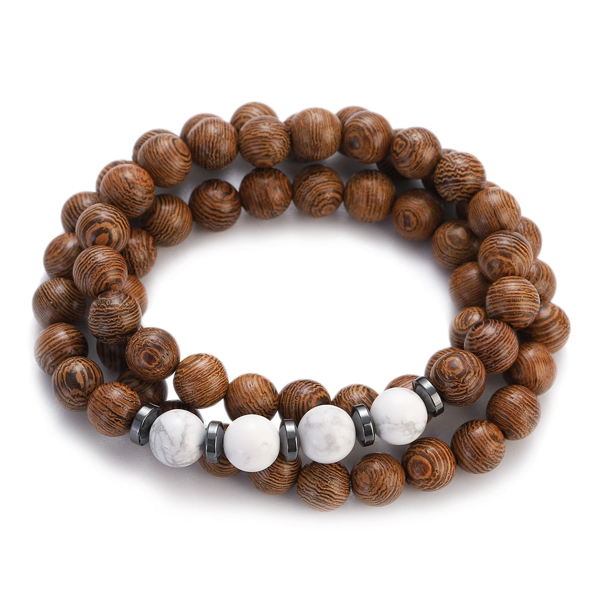 Wood Beads OM Bracelet