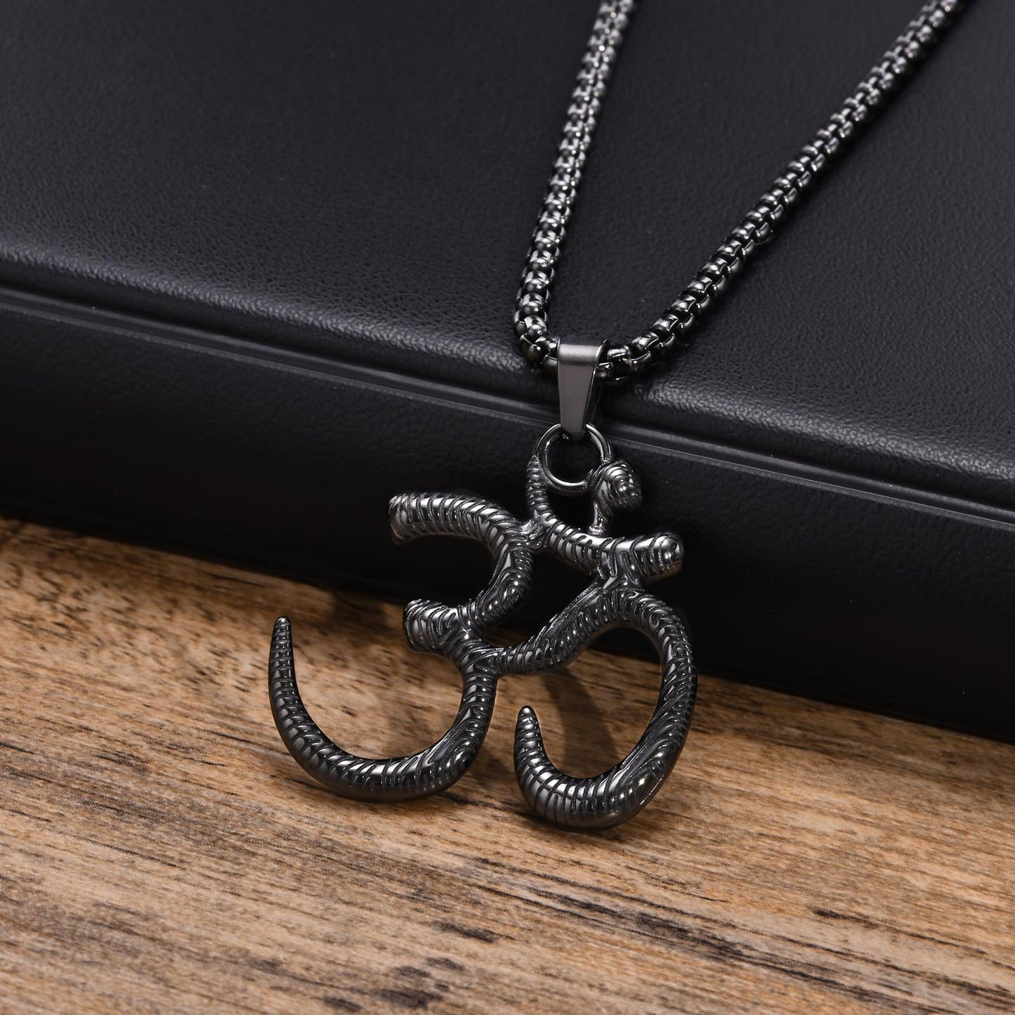 Stainless Steel Om Necklaces