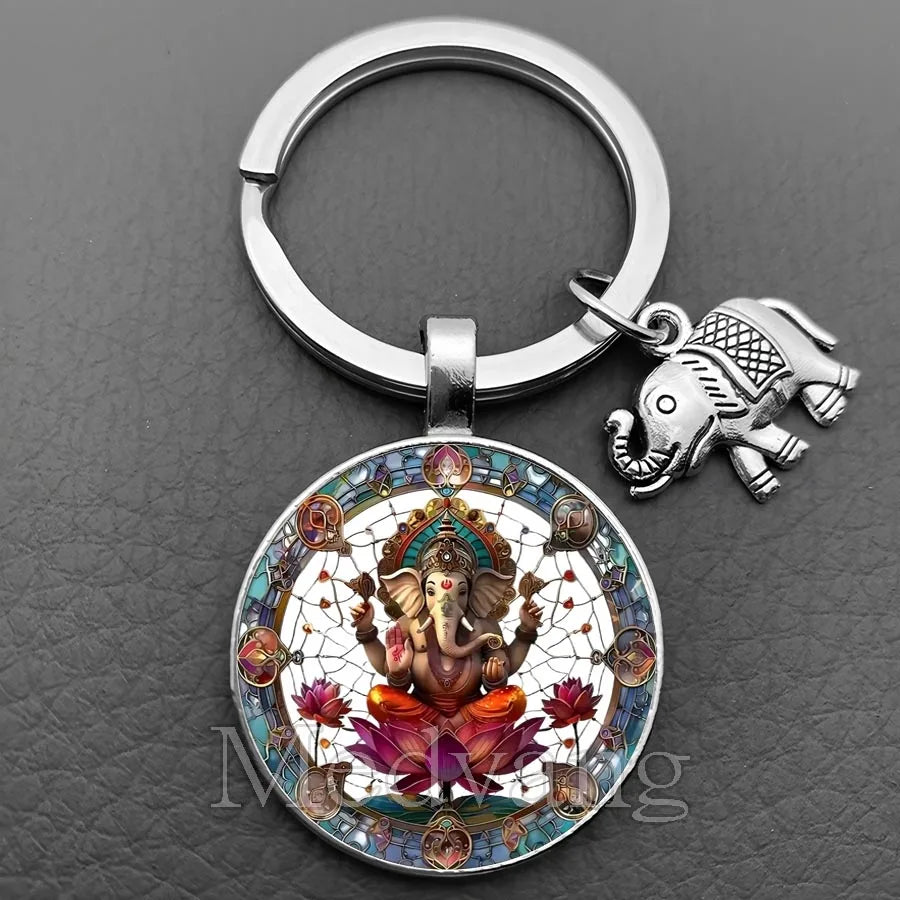 Fortune Elephant Ganesha Charm