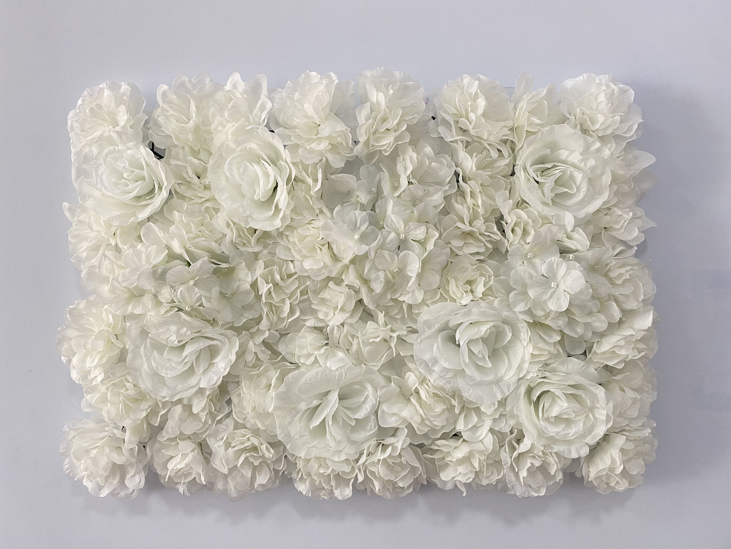 Artificial Rose Flower Wall Panel Decor