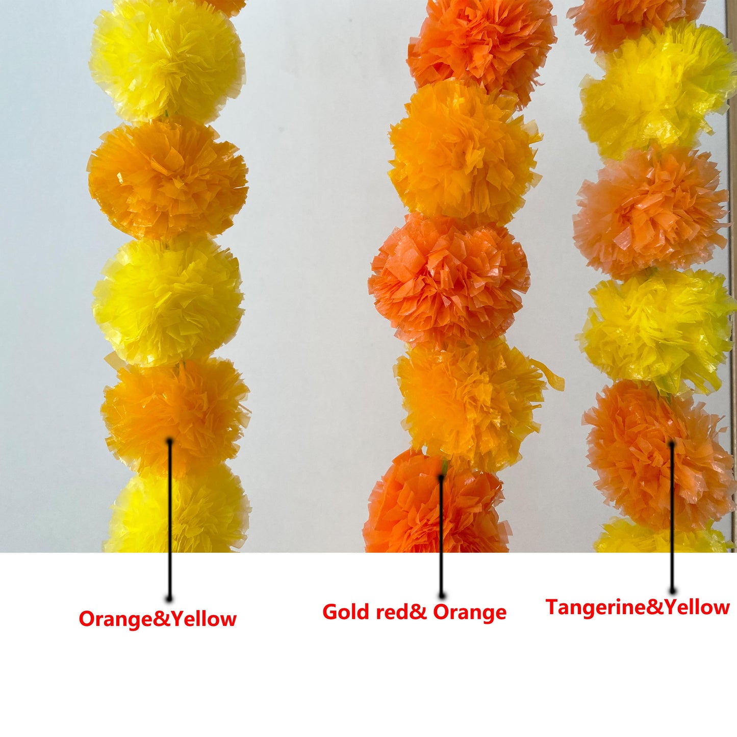 Flower Garland-Artificial Flowers for Home Decoration