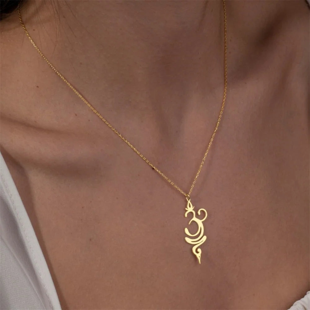 Ohm Necklace for Women