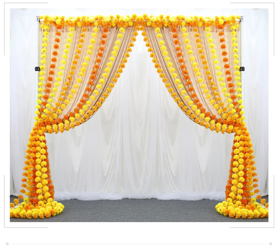 Artificial Flower String Garland 2M