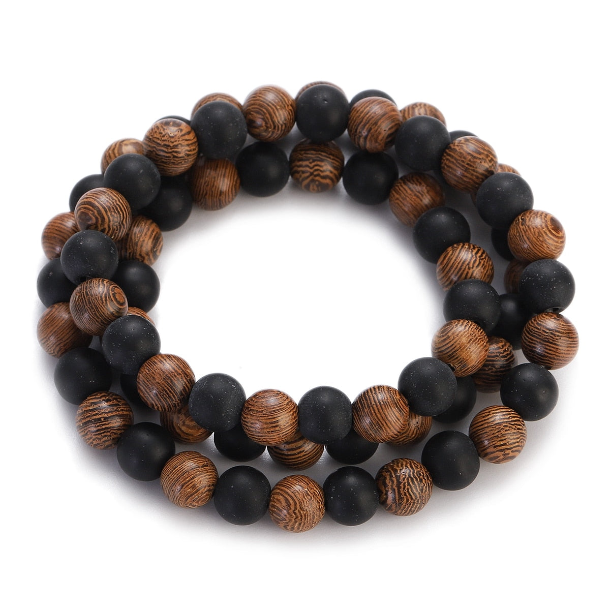 Wood Beads OM Bracelet