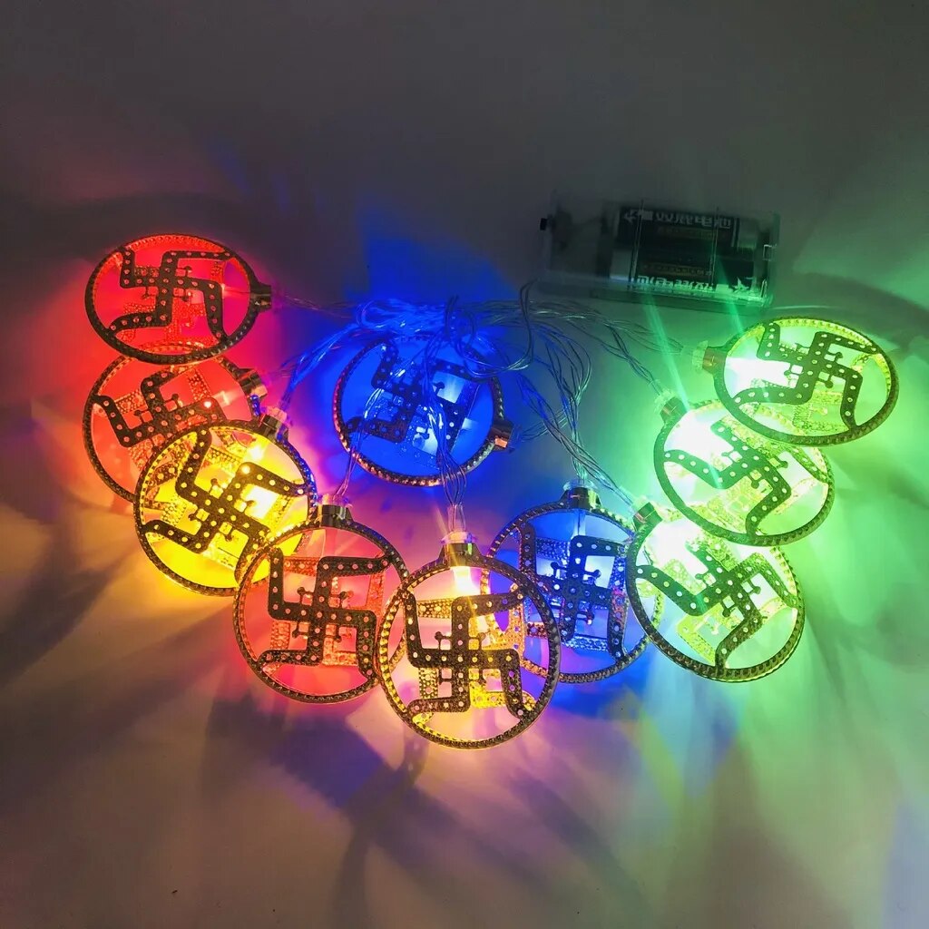 OM Symbol Illuminative LED Light String