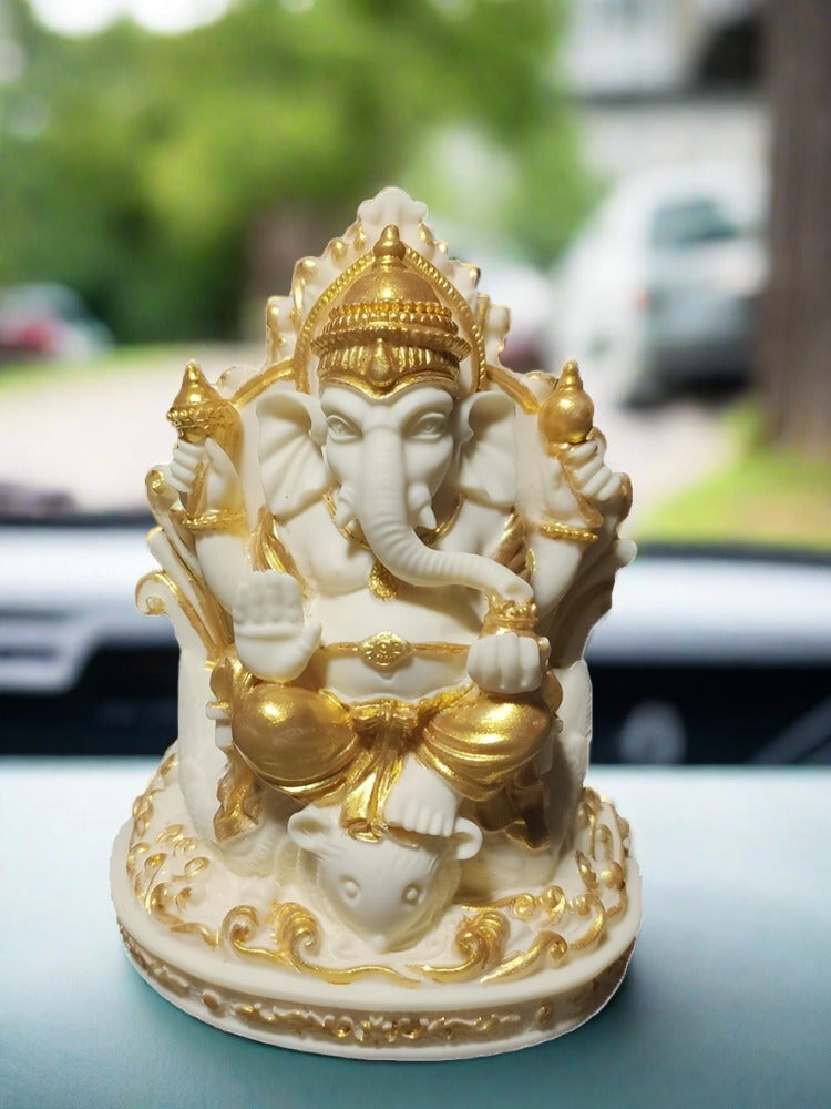 Pure White God Ganesh