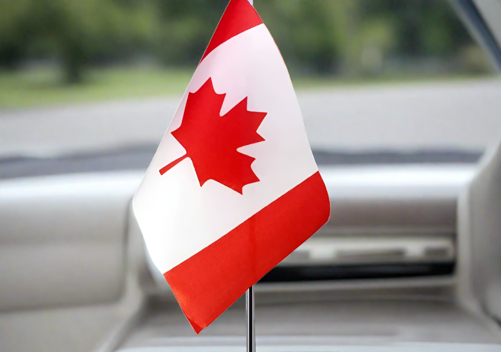 National Flag of India and Canada Plastic Rubber Suction Cups