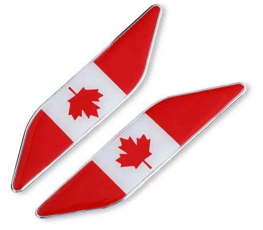 Canadian Pride Leaf Accent Car Decals