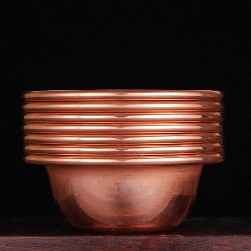 Auspicious Brass Zen Bowl Set