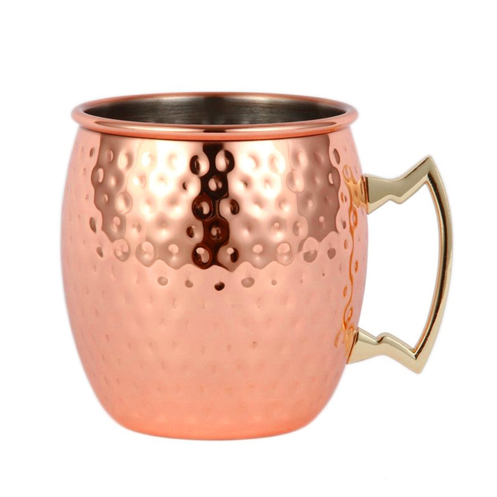 Stainless Steel Copper Plated Mug